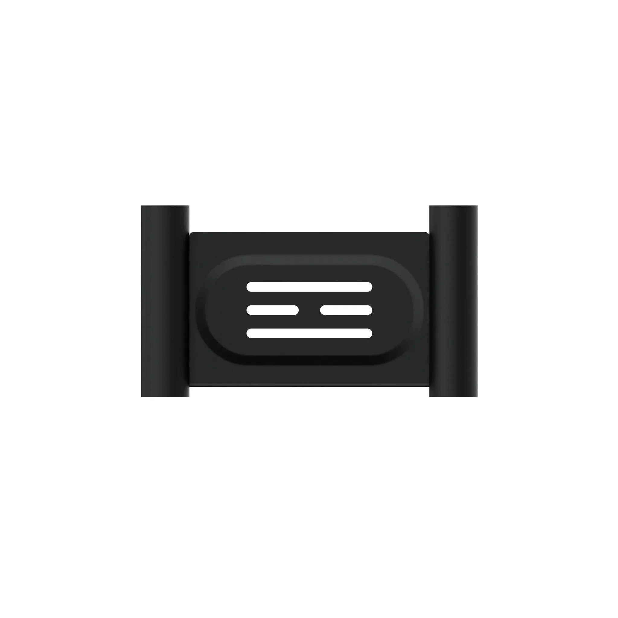 NERO NEW MECCA SOAP DISH HOLDER MATTE BLACK - Ideal Bathroom CentreNR2381MB