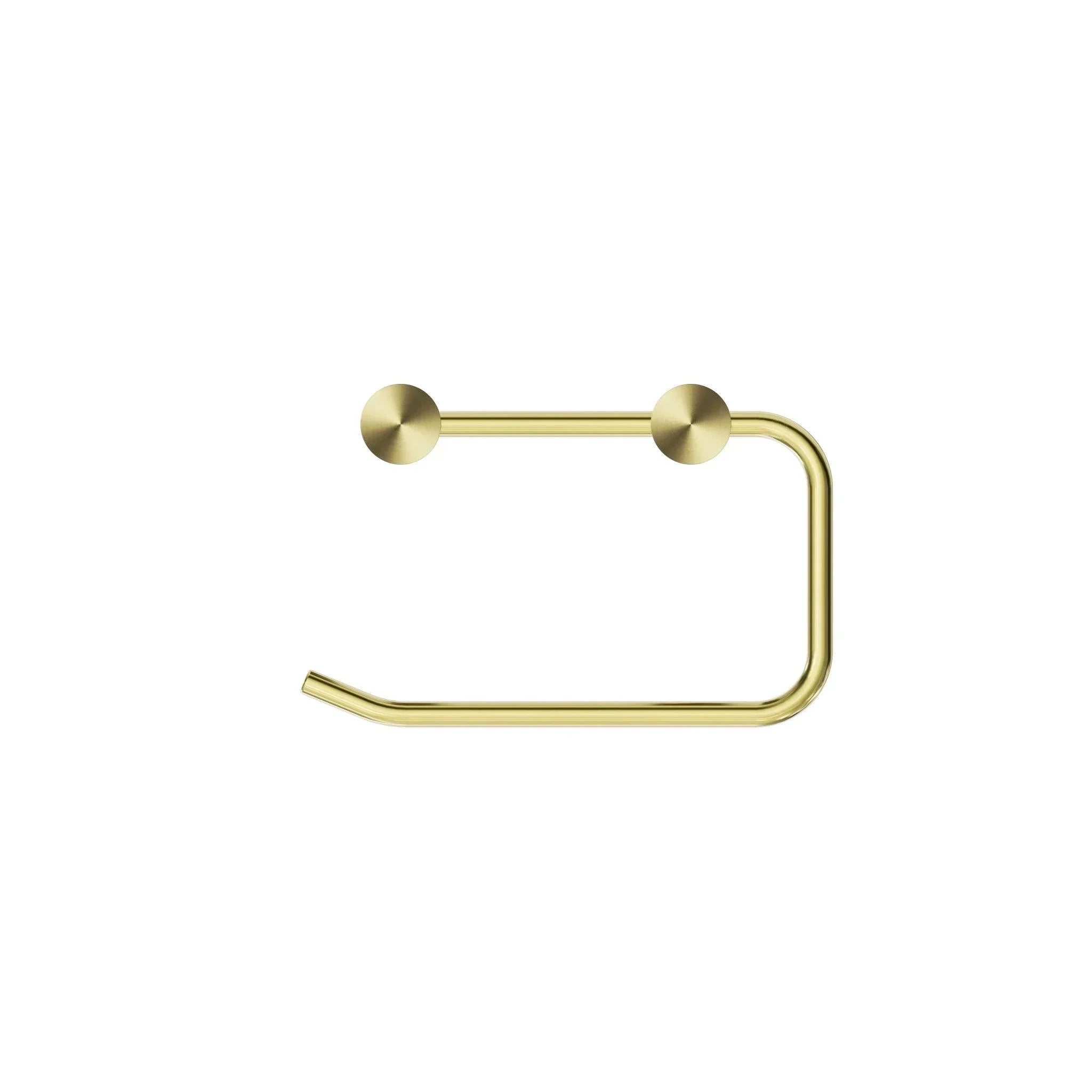 NERO NEW MECCA TOILET ROLL HOLDER BRUSHED GOLD - Ideal Bathroom CentreNR2386BG