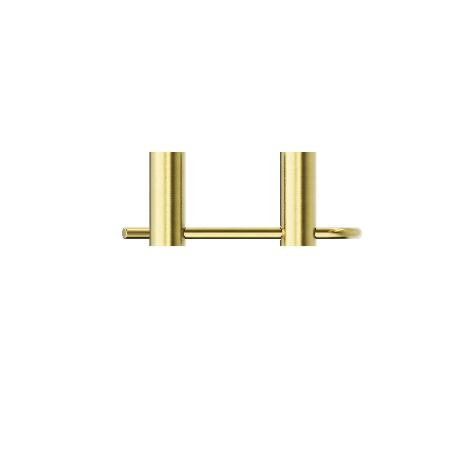 NERO NEW MECCA TOILET ROLL HOLDER BRUSHED GOLD - Ideal Bathroom CentreNR2386BG