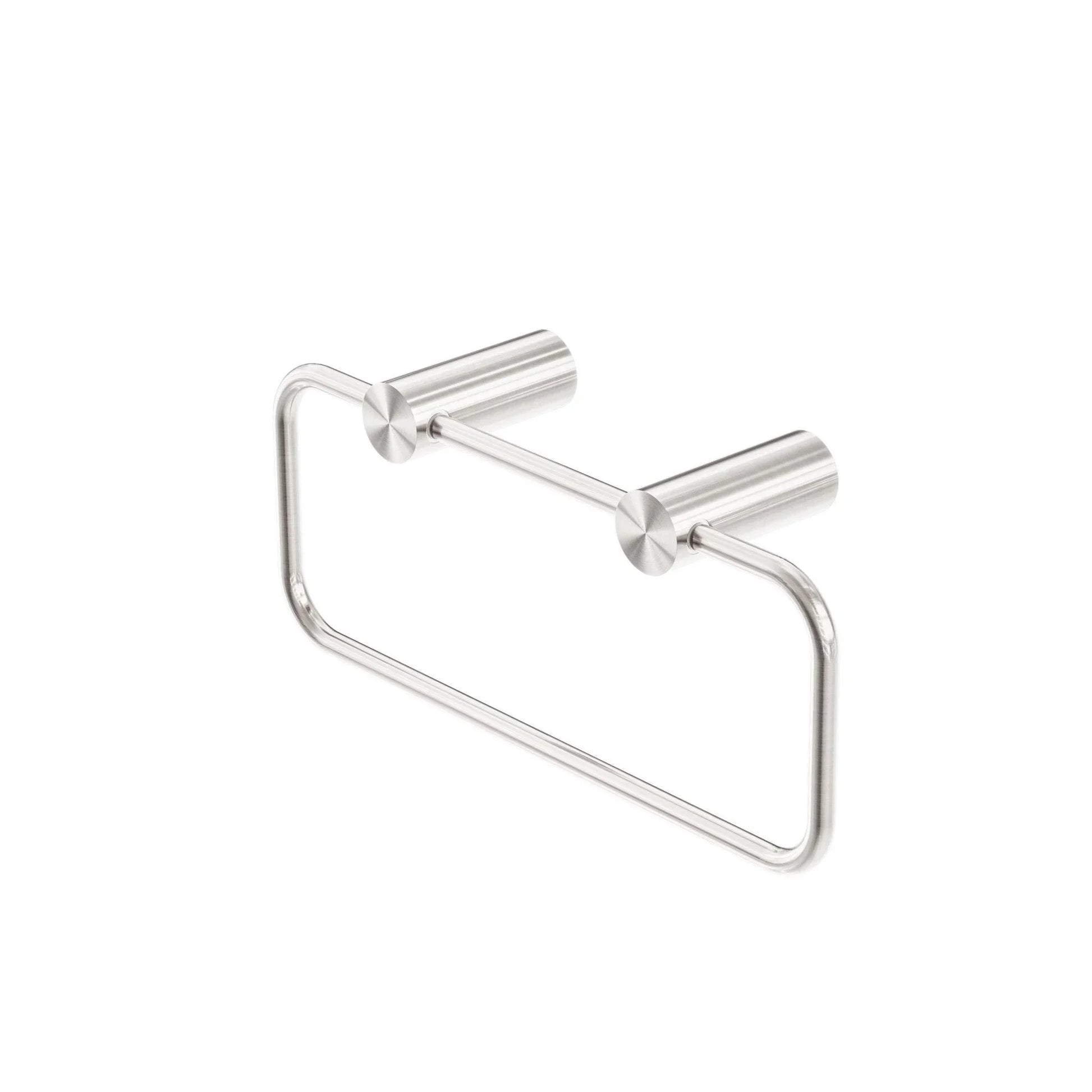 NERO NEW MECCA TOWEL RING BRUSHED NICKEL - Ideal Bathroom CentreNR2380aBN