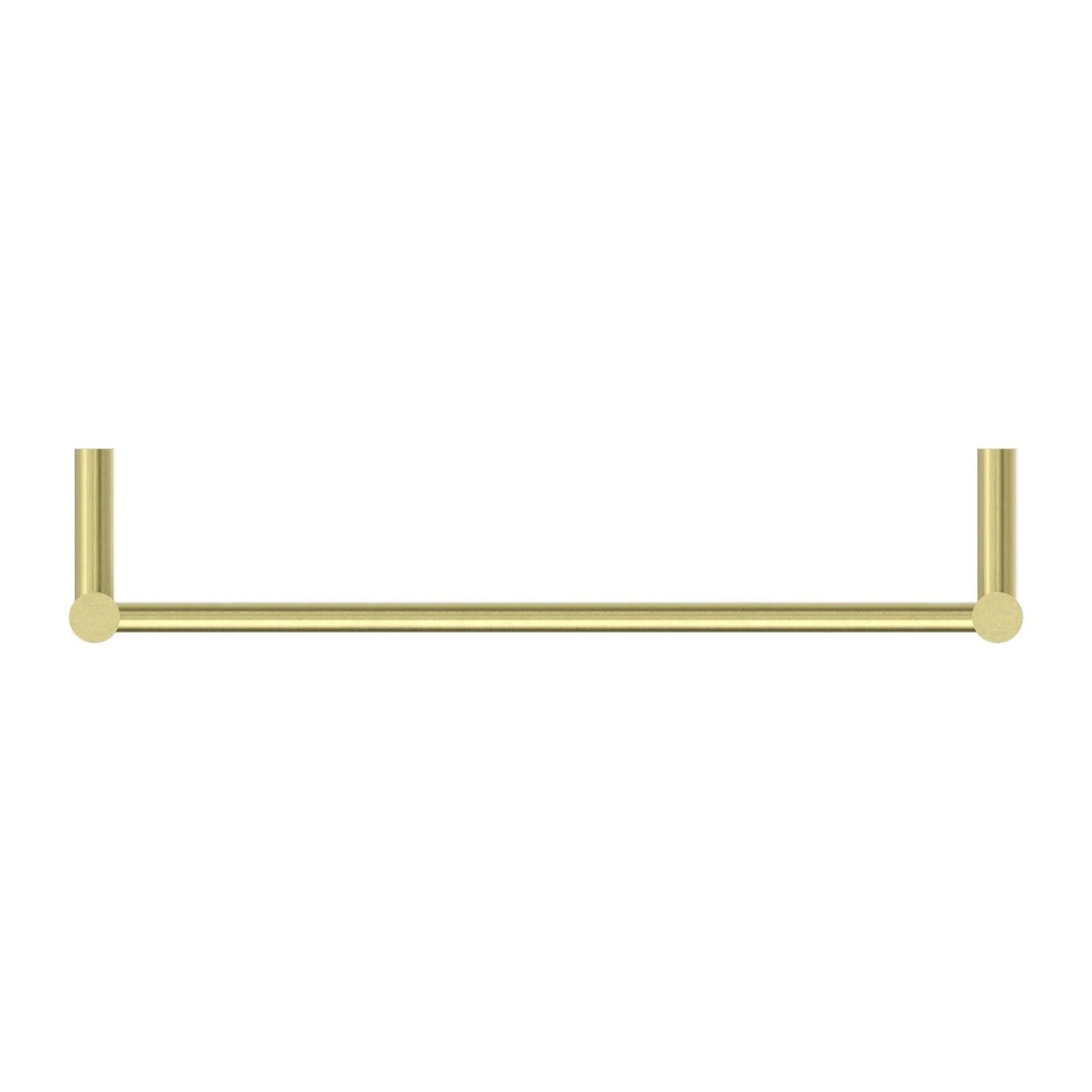 NERO NON-HEATED TOWEL LADDER BRUSHED GOLD - Ideal Bathroom CentreNR190001BG