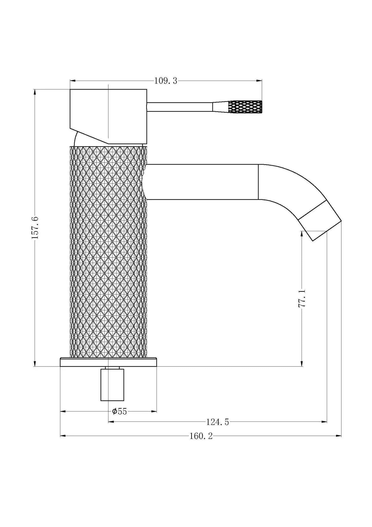 Nero Opal Basin Mixer - Ideal Bathroom CentreNR251901BZBrushed Bronze