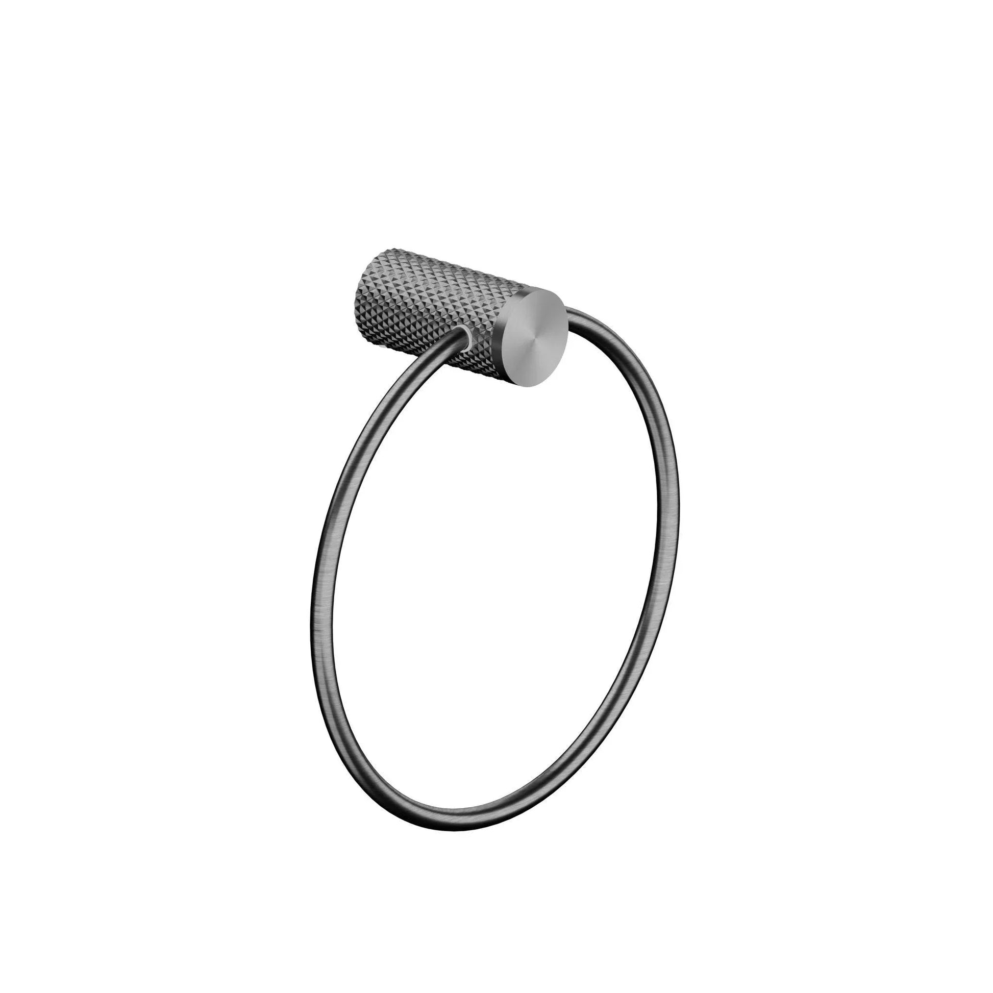 Nero Opal Hand Towel Ring - Ideal Bathroom CentreNR2580aGRGraphite