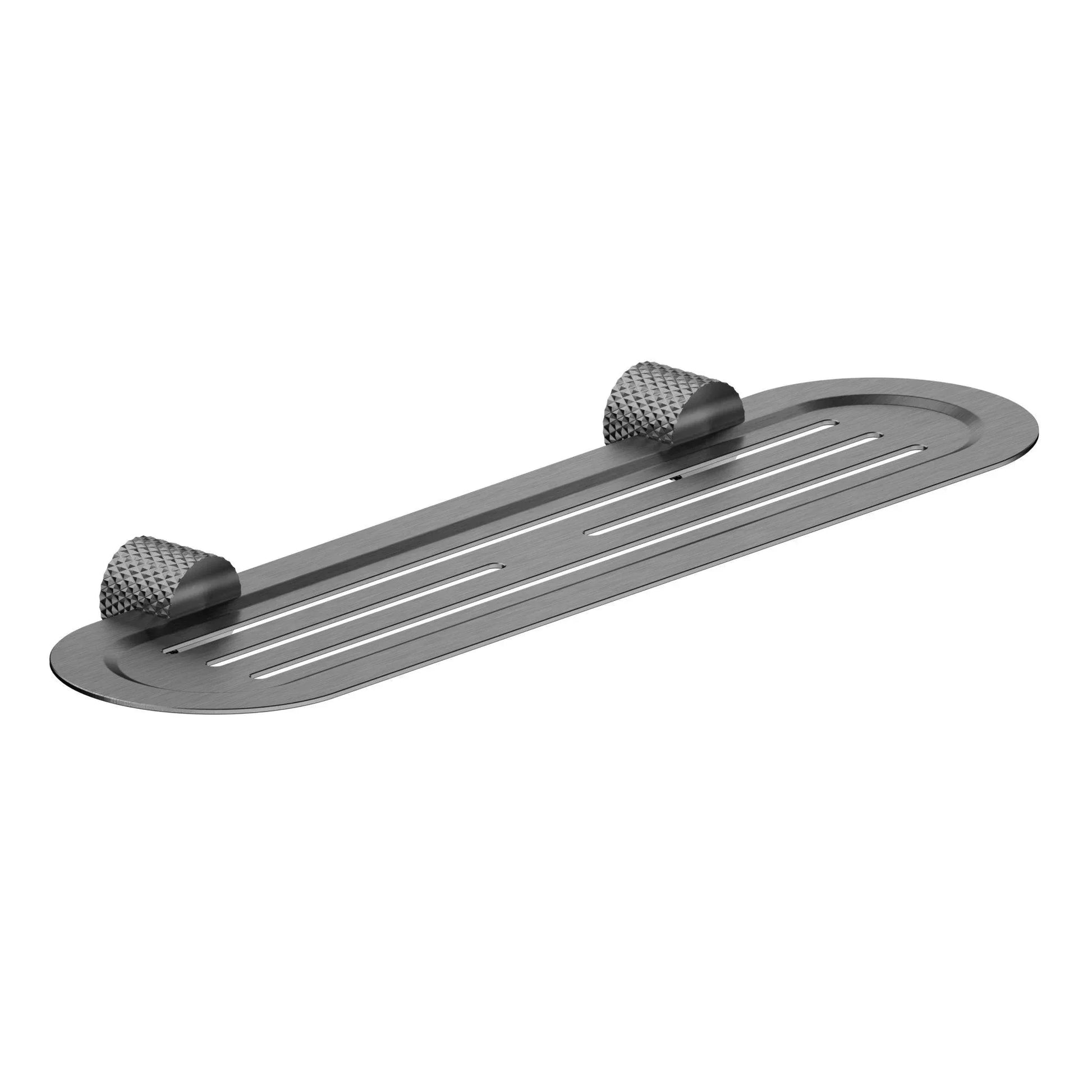 Nero Opal Metal Shower Shelf - Ideal Bathroom CentreNR2587aGRGraphite