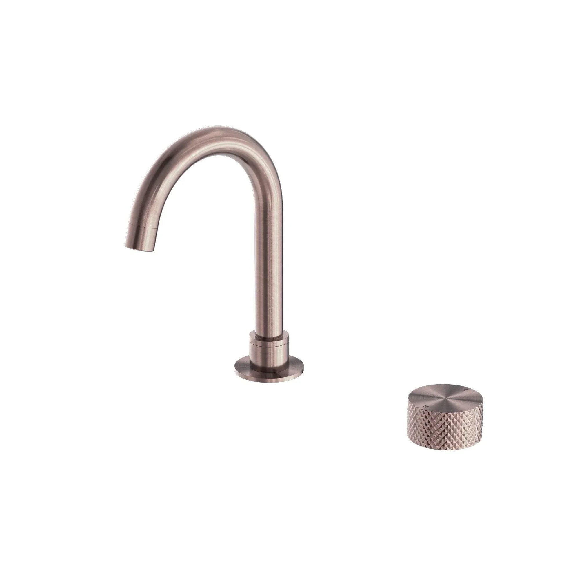 NERO OPAL PROGRESSIVE BASIN SET BRUSHED BRONZE - Ideal Bathroom CentreNR252001BZ