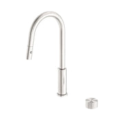NERO OPAL PROGRESSIVE PULL OUT KITCHEN SET BRUSHED NICKEL - Ideal Bathroom CentreNR252008BN