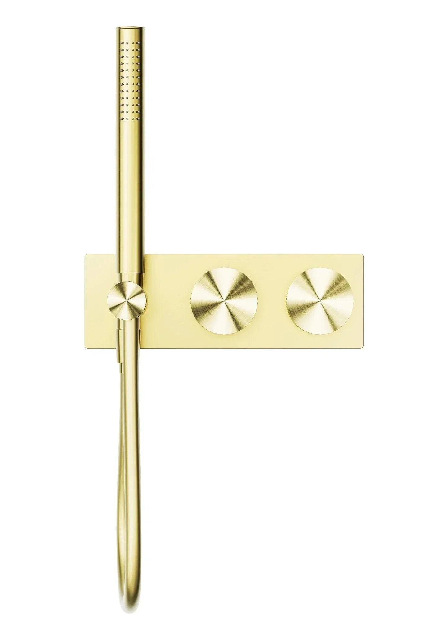NERO OPAL PROGRESSIVE SHOWER SYSTEM BRUSHED GOLD - Ideal Bathroom CentreNR252003cBG