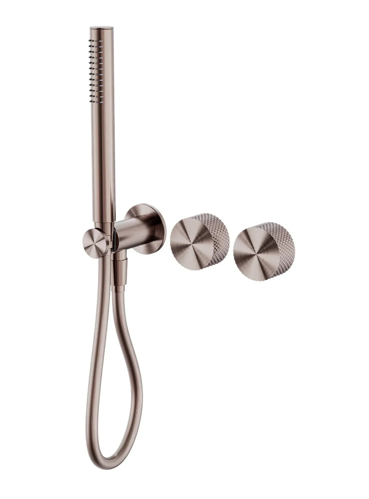 NERO OPAL PROGRESSIVE SHOWER SYSTEM SEPARATE PLATE BRUSHED BRONZE - Ideal Bathroom CentreNR252003dBZ
