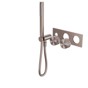 NERO OPAL PROGRESSIVE SHOWER SYSTEM TRIM KITS ONLY BRUSHED BRONZE - Ideal Bathroom CentreNR252003ctBZ