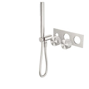 NERO OPAL PROGRESSIVE SHOWER SYSTEM TRIM KITS ONLY BRUSHED NICKEL - Ideal Bathroom CentreNR252003ctBN