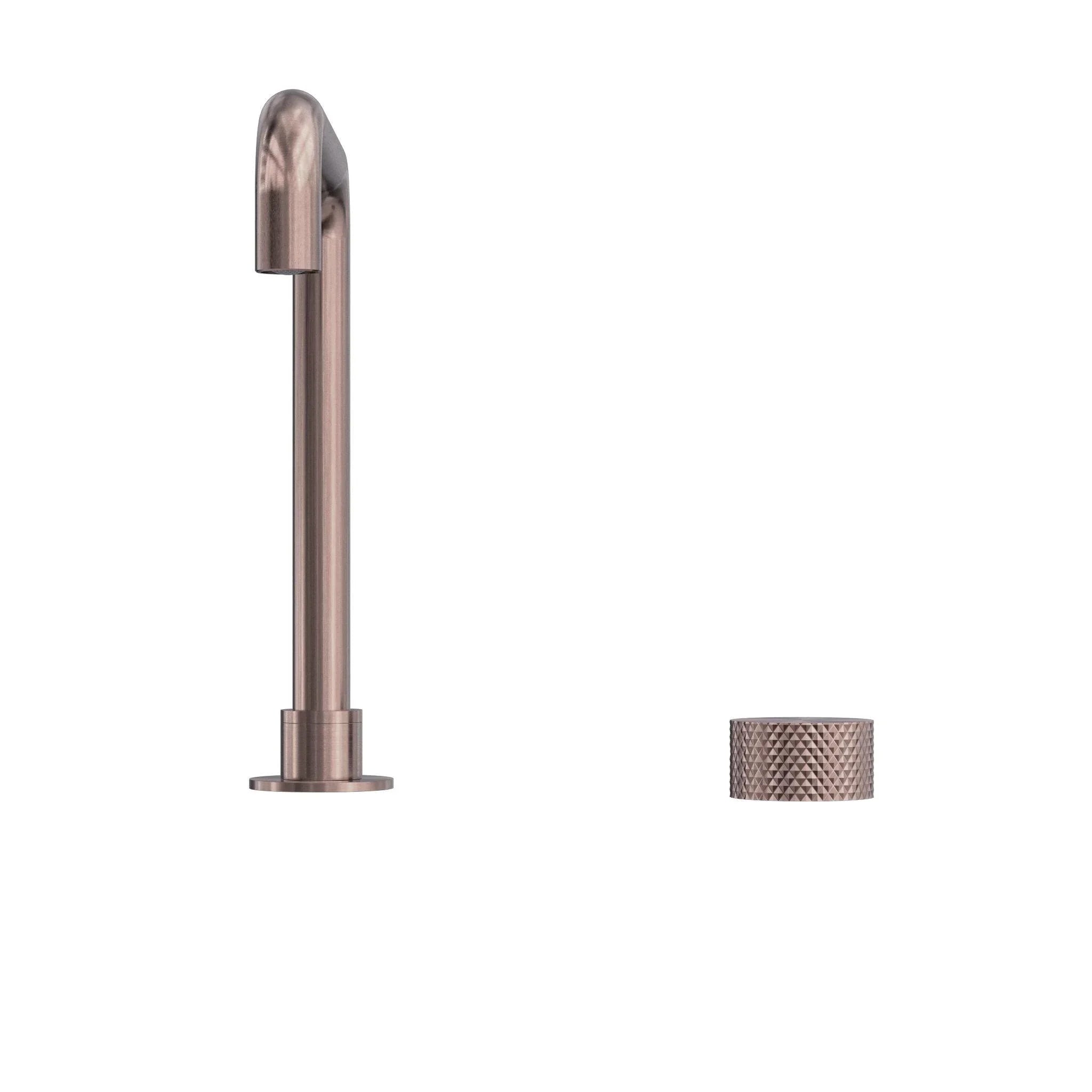 NERO OPAL PROGRESSIVE TALL BASIN SET BRUSHED BRONZE - Ideal Bathroom CentreNR252001aBZ