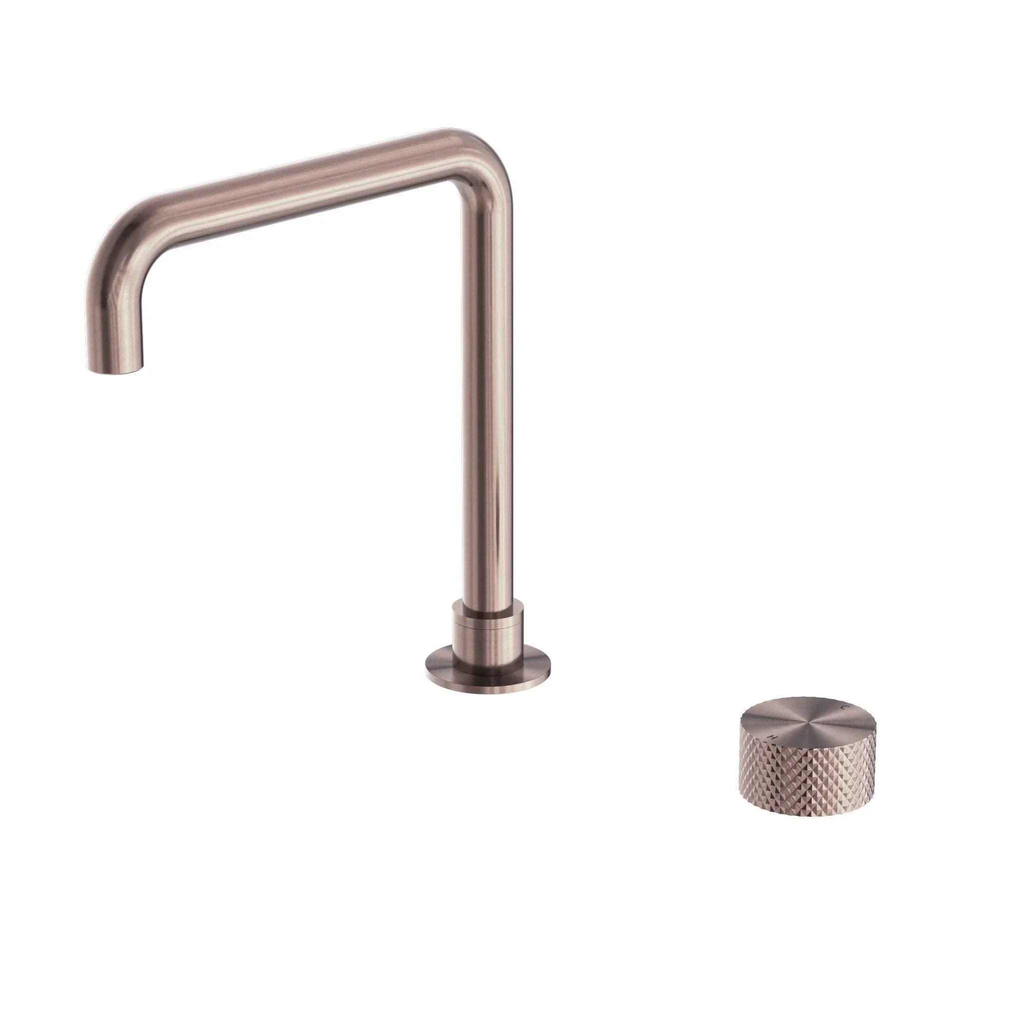 NERO OPAL PROGRESSIVE TALL BASIN SET BRUSHED BRONZE - Ideal Bathroom CentreNR252001aBZ