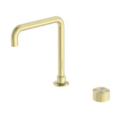NERO OPAL PROGRESSIVE TALL BASIN SET BRUSHED GOLD - Ideal Bathroom CentreNR252001aBG