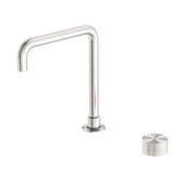 NERO OPAL PROGRESSIVE TALL BASIN SET BRUSHED NICKEL - Ideal Bathroom CentreNR252001aBN