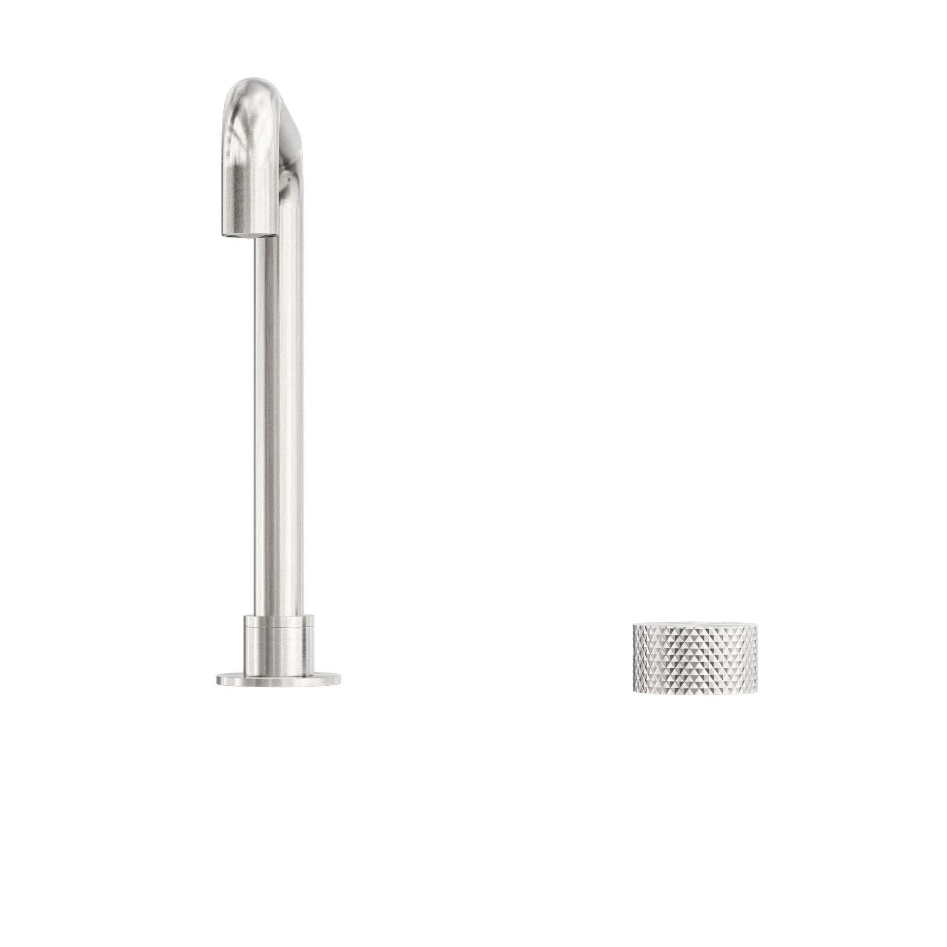 NERO OPAL PROGRESSIVE TALL BASIN SET BRUSHED NICKEL - Ideal Bathroom CentreNR252001aBN