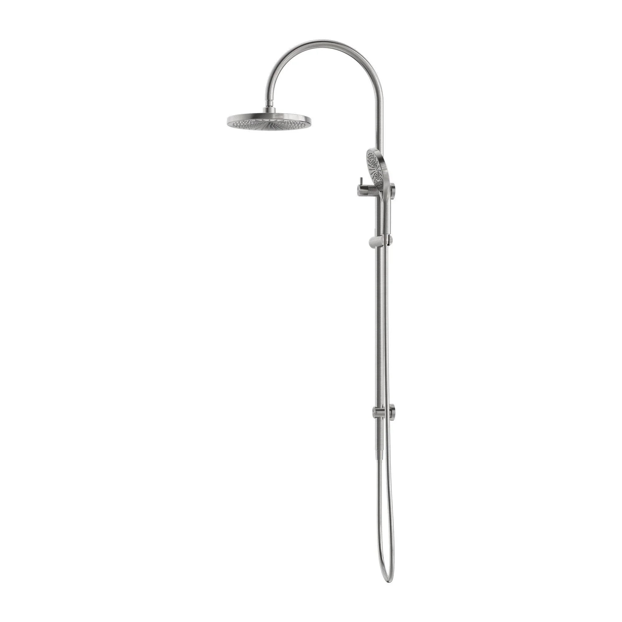Nero Opal Twin Shower - Ideal Bathroom CentreNR251905eBZBrushed Bronze