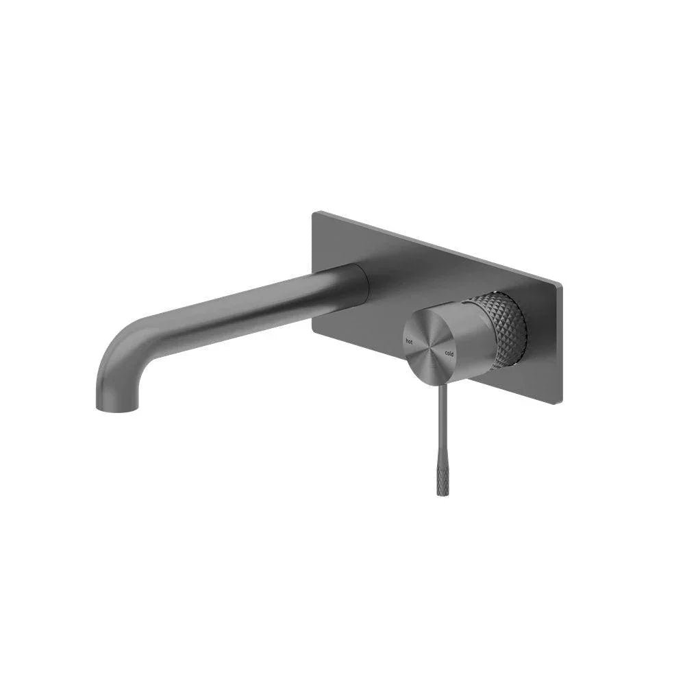 Nero Opal Wall Basin/Bath Mixer - Ideal Bathroom CentreNR251907aGRGraphite