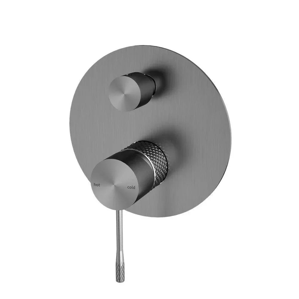 Nero Opal Wall Shower Mixer With Diverter - Ideal Bathroom CentreNR251909aGRGraphite