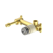 NERO PREMIUM 35MM UNIVERSAL WALL BASIN/BATH MIXER HANDLE UP BODY ONLY - Ideal Bathroom CentreNRUB001AP