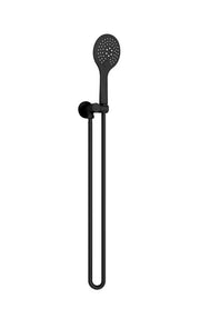 NERO RAIN 3 FUNCTION SHOWER ON BRACKET MATTE BLACK - Ideal Bathroom CentreNR305MB
