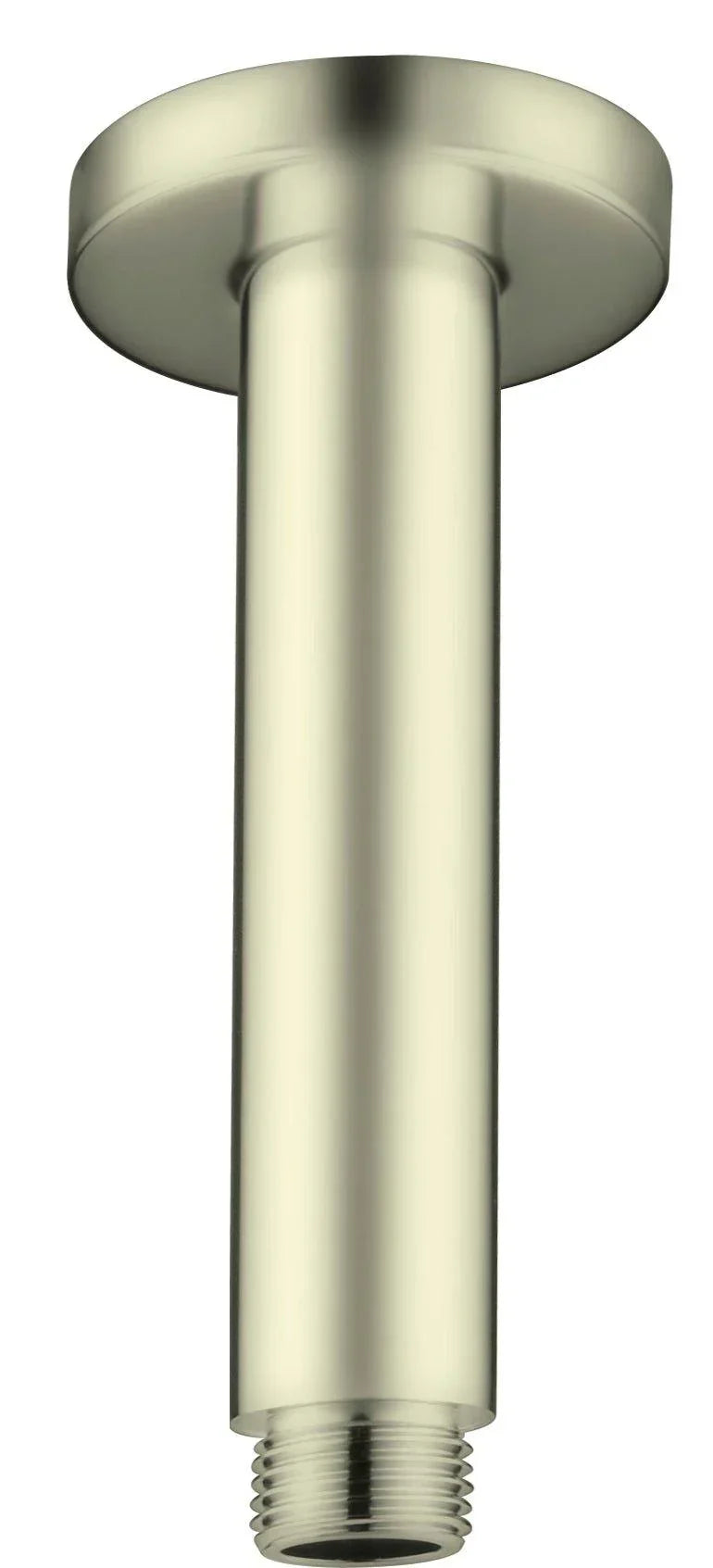 NERO ROUND CEILING ARM 100MM LENGTH BRUSHED GOLD - Ideal Bathroom CentreNR503100BG