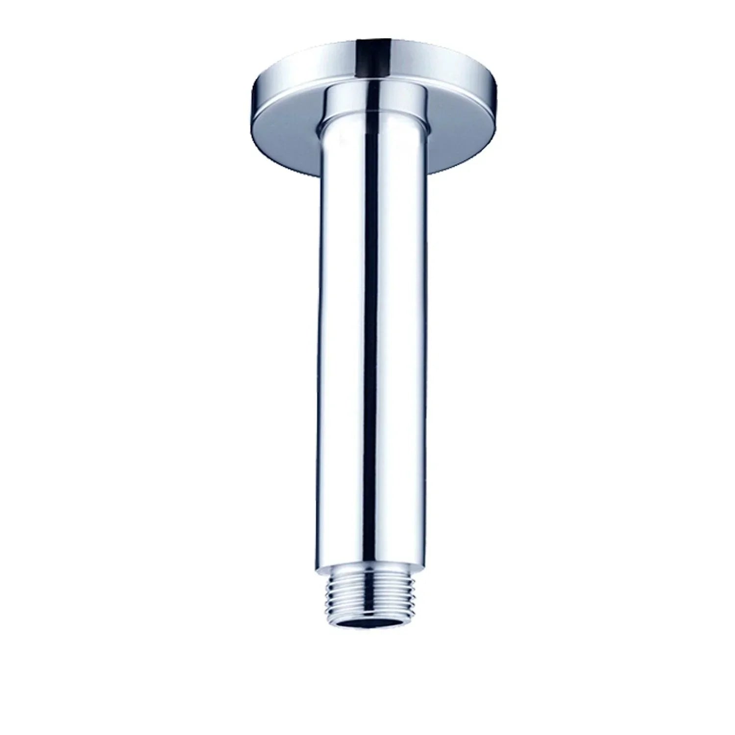 NERO ROUND CEILING ARM 100MM LENGTH CHROME - Ideal Bathroom CentreNR503100CH