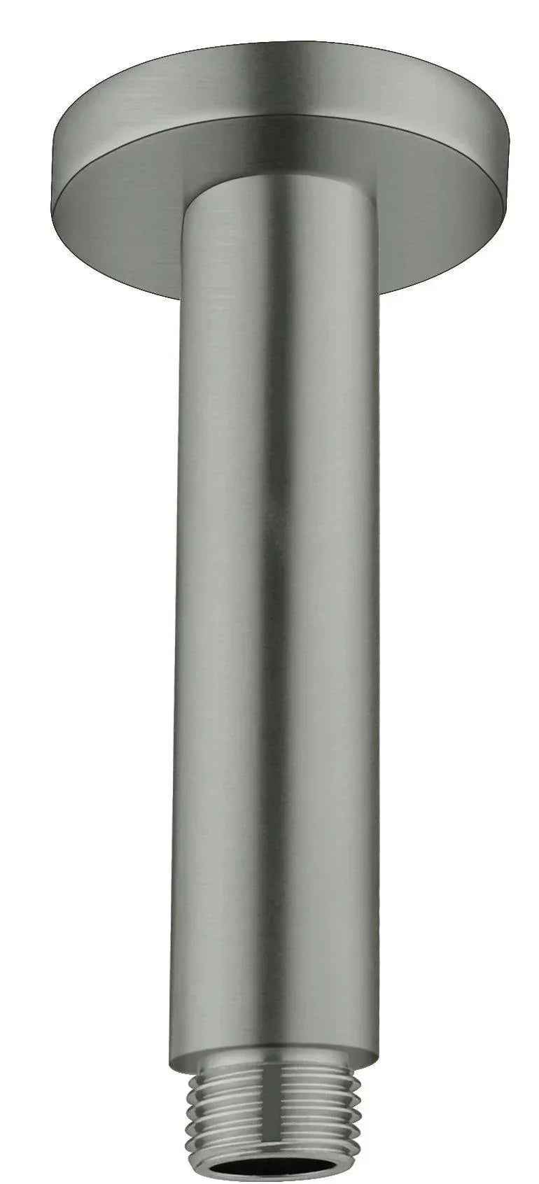 NERO ROUND CEILING ARM 100MM LENGTH GUN METAL - Ideal Bathroom CentreNR503100GM