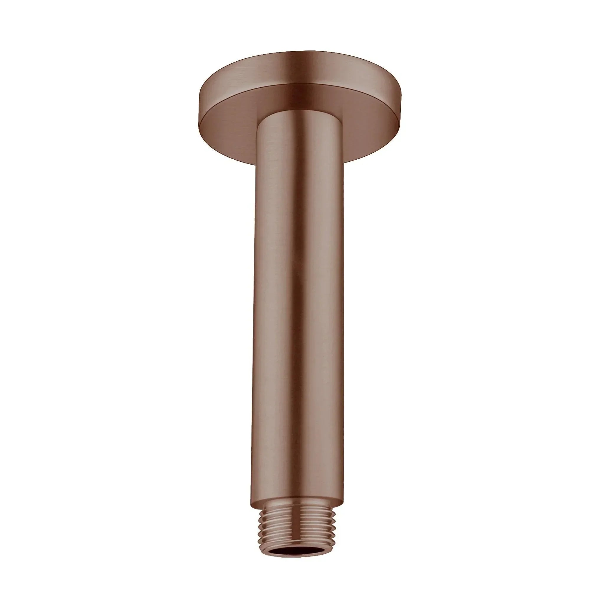 NERO ROUND CEILING ARM 150MM LENGTH BRUSHED BRONZE - Ideal Bathroom CentreNR503150BZ