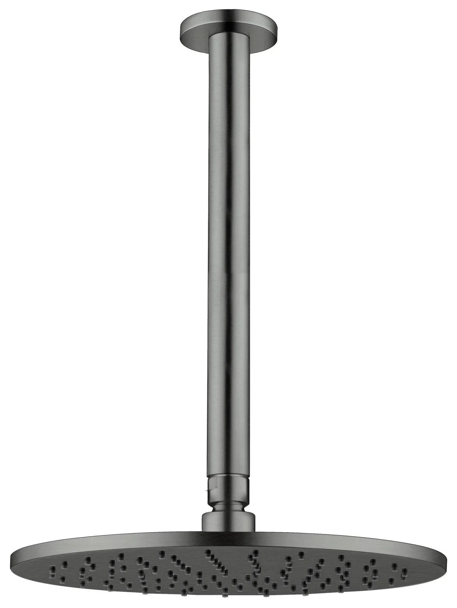 NERO ROUND CEILING ARM 300MM LENGTH GUN METAL - Ideal Bathroom CentreNR503300GM
