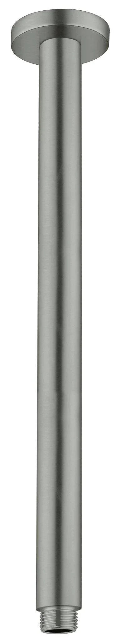 NERO ROUND CEILING ARM 300MM LENGTH GUN METAL - Ideal Bathroom CentreNR503300GM