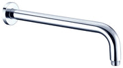 NERO ROUND SHOWER ARM 330MM LENGTH CHROME - Ideal Bathroom CentreNR502CH