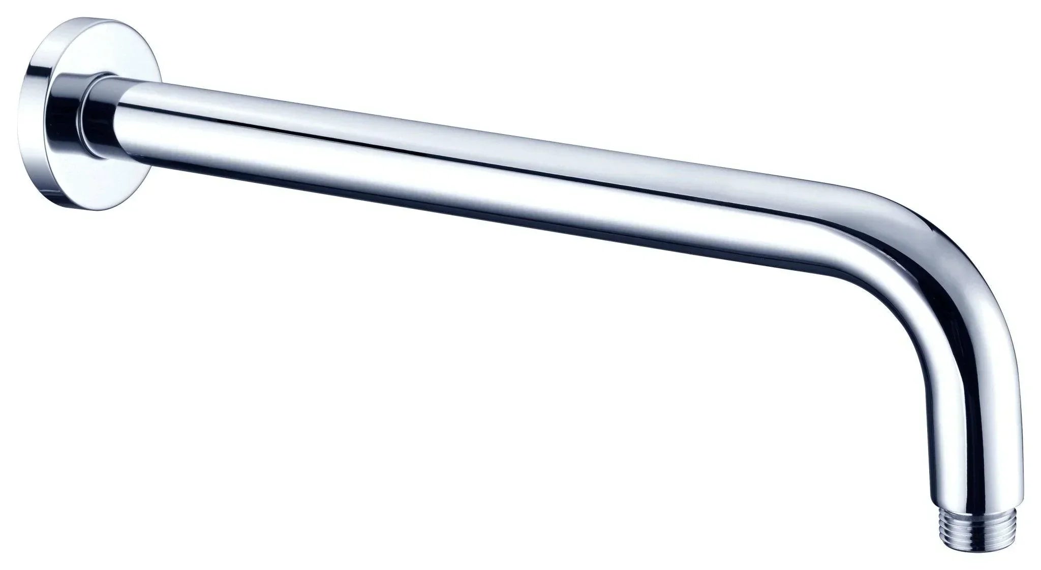 NERO ROUND SHOWER ARM 330MM LENGTH CHROME - Ideal Bathroom CentreNR502CH