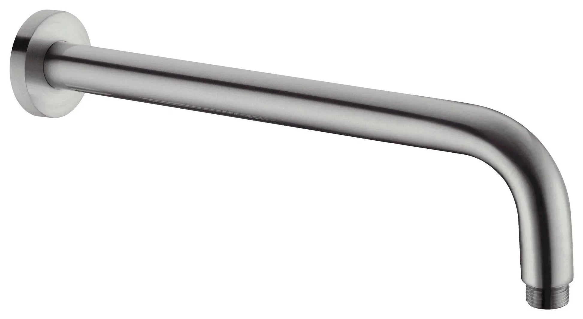 NERO ROUND SHOWER ARM 330MM LENGTH GUN METAL - Ideal Bathroom CentreNR502GM