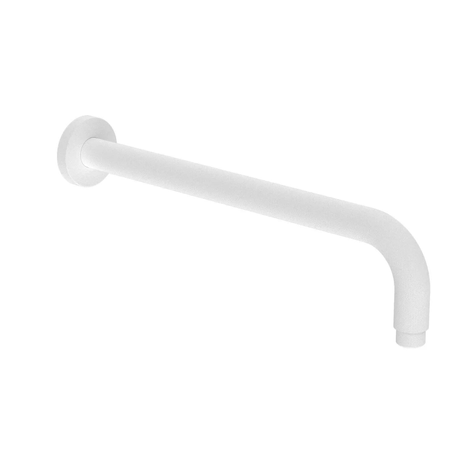 NERO ROUND SHOWER ARM 330MM LENGTH MATTE WHITE - Ideal Bathroom CentreNR502MW