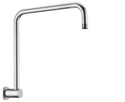 NERO ROUND SWIVEL SHOWER ARM BRUSHED NICKEL - Ideal Bathroom CentreNR506BN