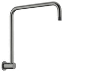 NERO ROUND SWIVEL SHOWER ARM GUN METAL - Ideal Bathroom CentreNR506GM