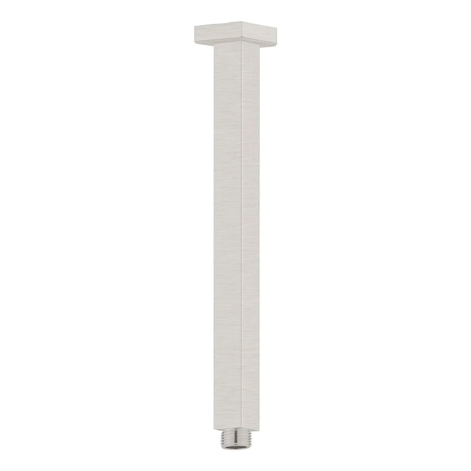 NERO SQUARE CEILING ARM 300MM LENGTH BRUSHED NICKEL - Ideal Bathroom CentreNR504300BN