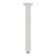 NERO SQUARE CEILING ARM 300MM LENGTH BRUSHED NICKEL - Ideal Bathroom CentreNR504300BN