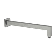 NERO SQUARE SHOWER ARM GUN METAL - Ideal Bathroom CentreNR501GM