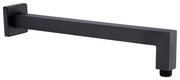 NERO SQUARE SHOWER ARM MATTE BLACK - Ideal Bathroom CentreNR501MB