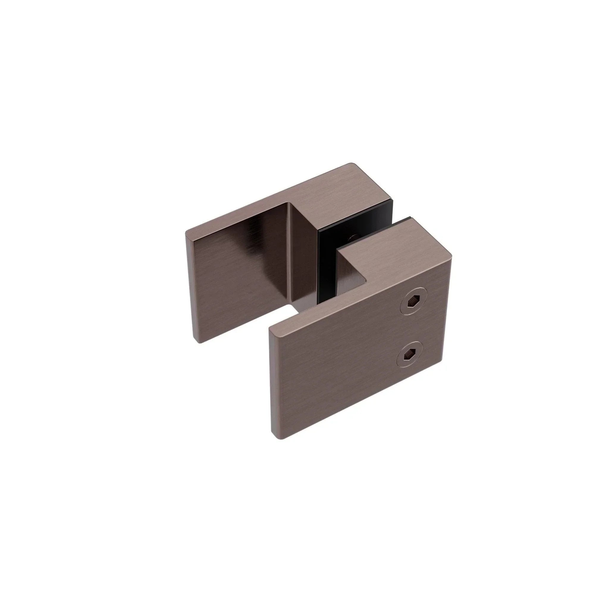 NERO SQUARE SHOWER KNOB HANDLE BRUSHED BRONZE - Ideal Bathroom CentreNRSH302BZ