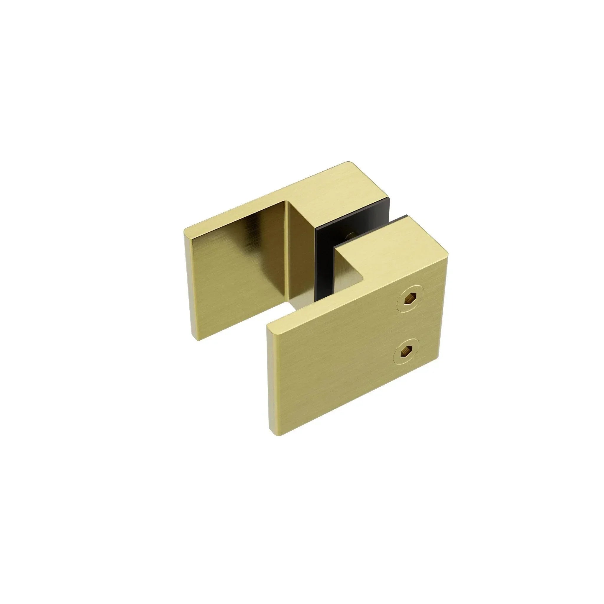 NERO SQUARE SHOWER KNOB HANDLE BRUSHED GOLD - Ideal Bathroom CentreNRSH302BG