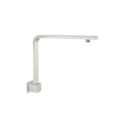 NERO SQUARE SWIVEL SHOWER ARM BRUSHED NICKEL - Ideal Bathroom CentreNR505BN