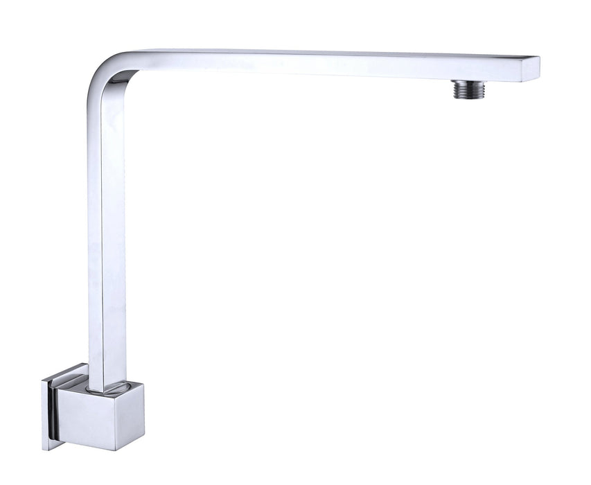 NERO SQUARE SWIVEL SHOWER ARM CHROME - Ideal Bathroom CentreNR505CH