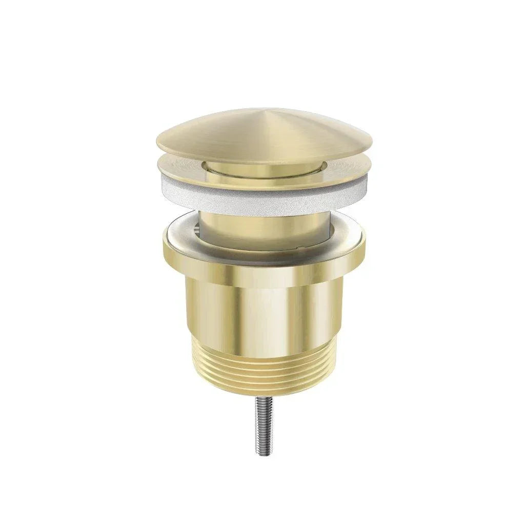 NERO UNIVERSAL POP UP WASTE BRUSHED GOLD - Ideal Bathroom CentreNRA706BG