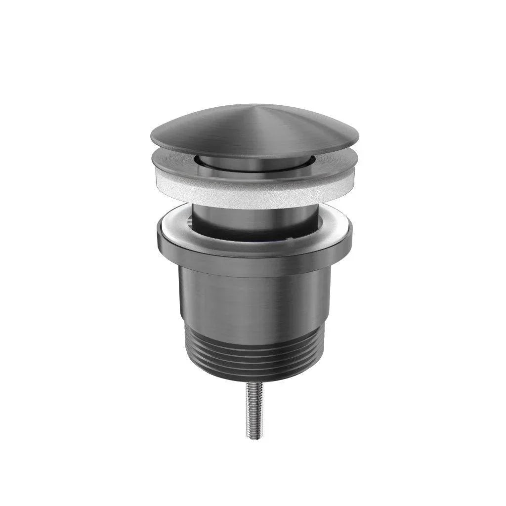 NERO UNIVERSAL POP UP WASTE GUN METAL - Ideal Bathroom CentreNRA706GM