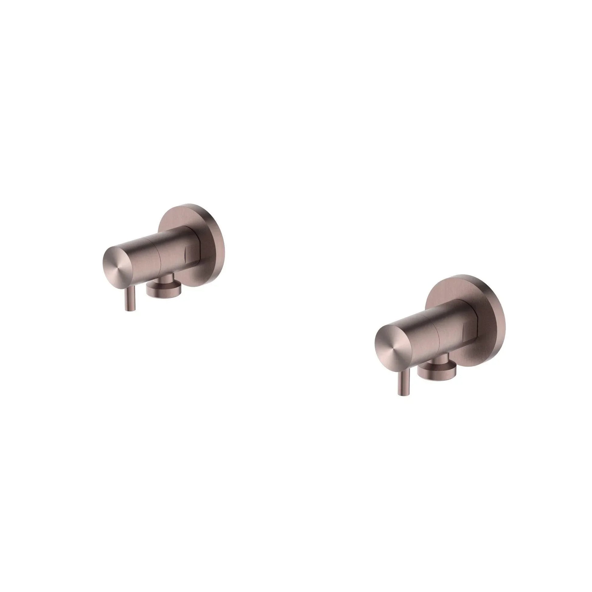 NERO WASHING MACHINE TAP SET BRUSHED BRONZE - Ideal Bathroom CentreNR262109dBZ