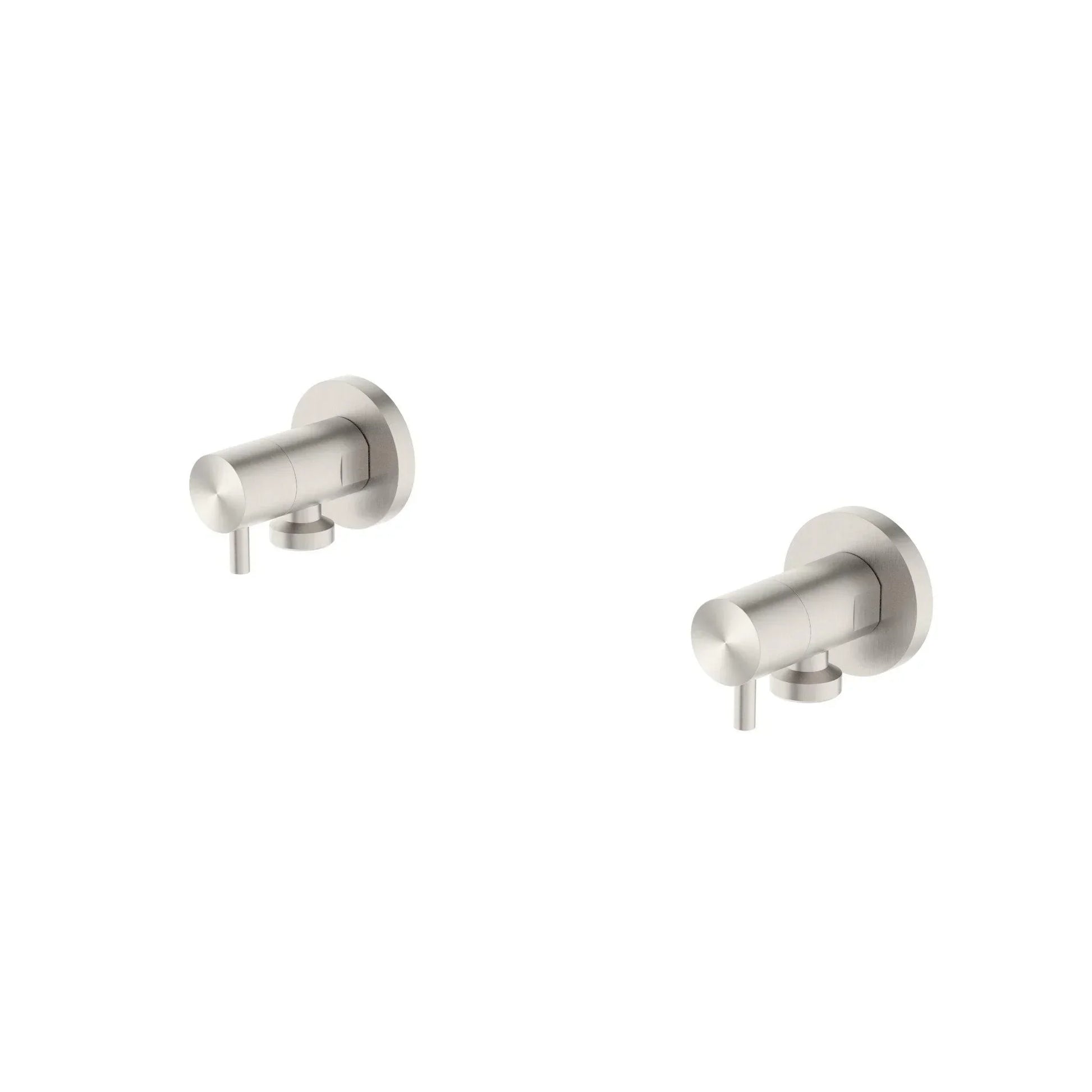 NERO WASHING MACHINE TAP SET BRUSHED NICKEL - Ideal Bathroom CentreNR262109dBN