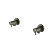 NERO WASHING MACHINE TAP SET GRAPHITE - Ideal Bathroom CentreNR262109dGR