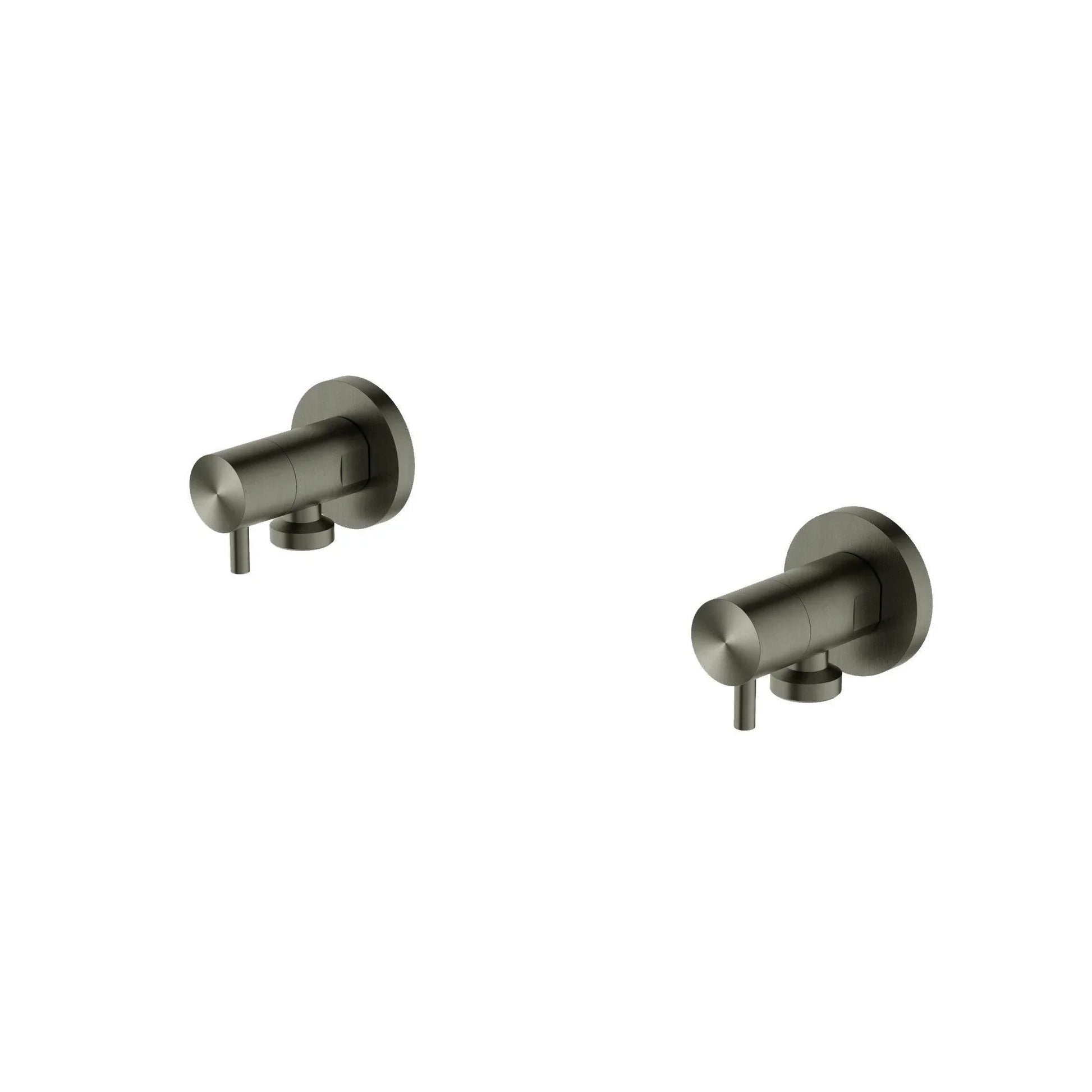 NERO WASHING MACHINE TAP SET GRAPHITE - Ideal Bathroom CentreNR262109dGR